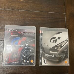 PS3 Gran turismo games great condition offer accepted